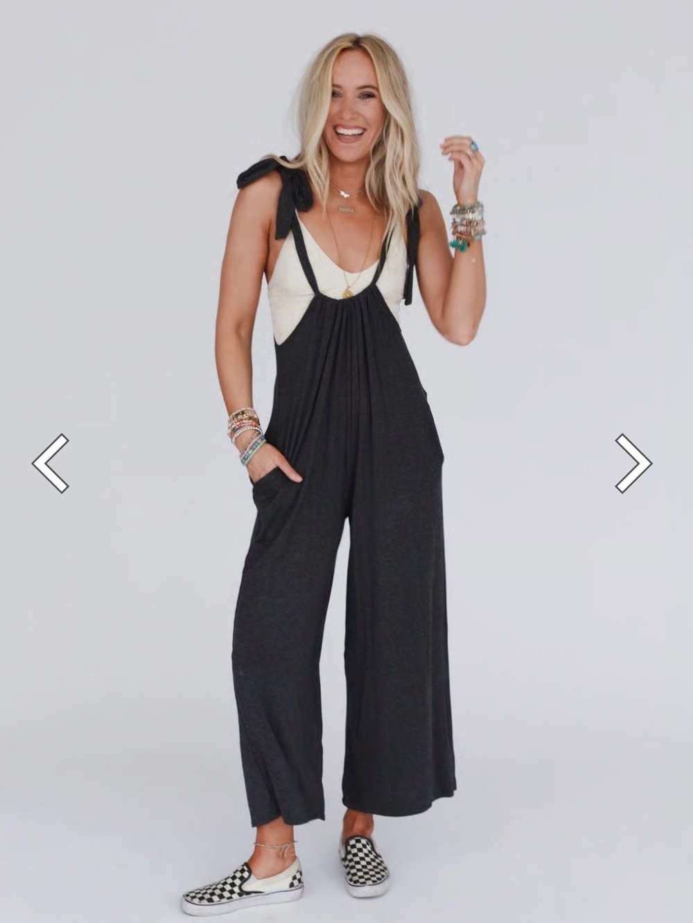 The Nest Forever Relaxed Gathered Jumpsuit